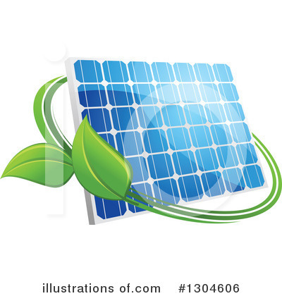 Royalty-Free (RF) Solar Panel Clipart Illustration by Vector Tradition SM - Stock Sample #1304606