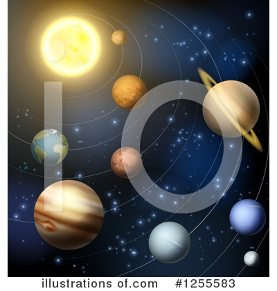 Uranus Clipart #1255583 by AtStockIllustration