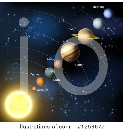 Uranus Clipart #1258677 by AtStockIllustration
