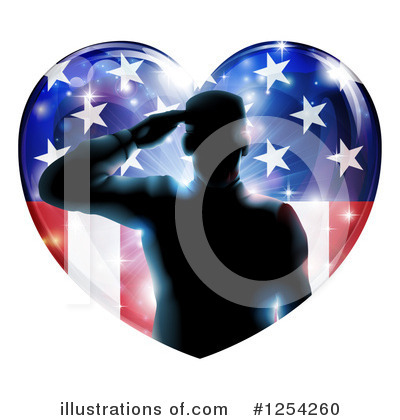 Memorial Day Clipart #1254260 by AtStockIllustration