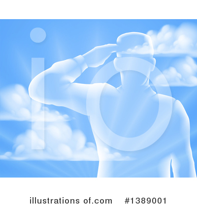 Veteran Clipart #1389001 by AtStockIllustration