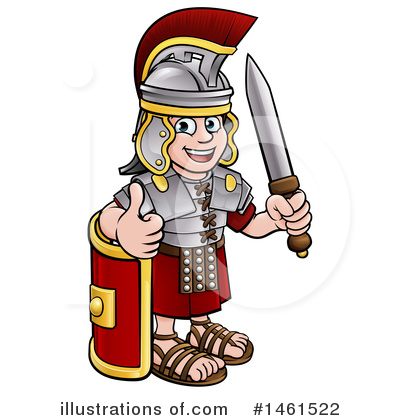 Royalty-Free (RF) Soldier Clipart Illustration by AtStockIllustration - Stock Sample #1461522