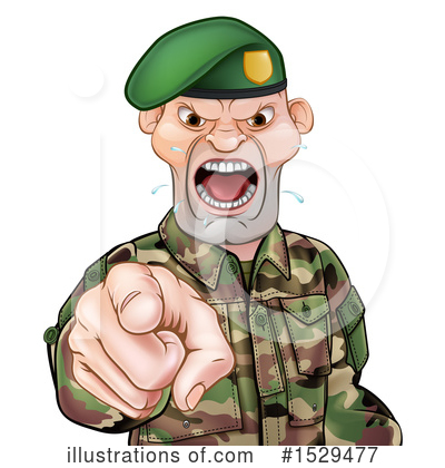 Military Clipart #1529477 by AtStockIllustration
