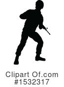 Soldier Clipart #1532317 by AtStockIllustration