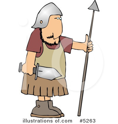 Royalty-Free (RF) Soldier Clipart Illustration by djart - Stock Sample #5263