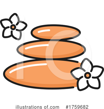 Spa Stones Clipart #1759682 by Vector Tradition SM