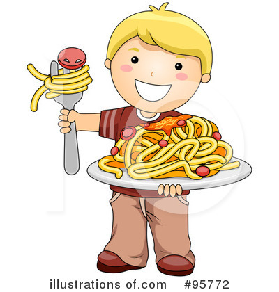 Royalty-Free (RF) Spaghetti Clipart Illustration by BNP Design Studio - Stock Sample #95772