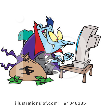 Royalty-Free (RF) Spam Clipart Illustration by toonaday - Stock Sample #1048385