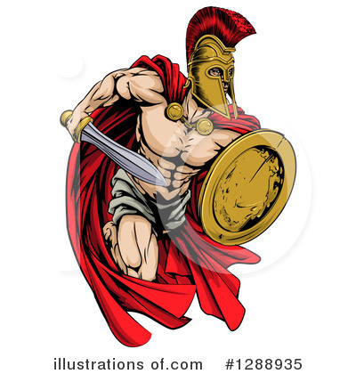 Roman Clipart #1288935 by AtStockIllustration
