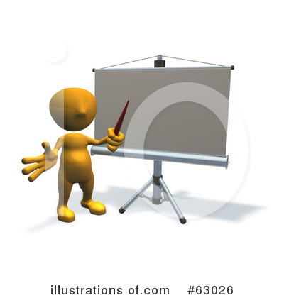 Projector Clipart #63026 by AtStockIllustration