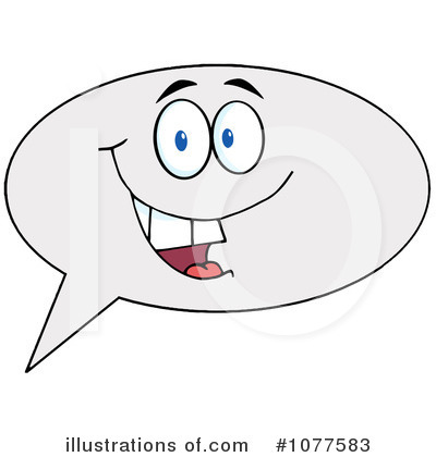 Speech Balloon Clipart #1077583 by Hit Toon