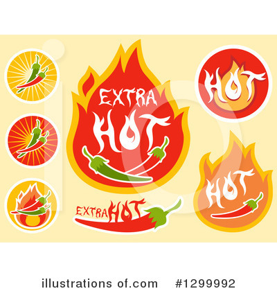 Chili Pepper Clipart #1299992 by BNP Design Studio