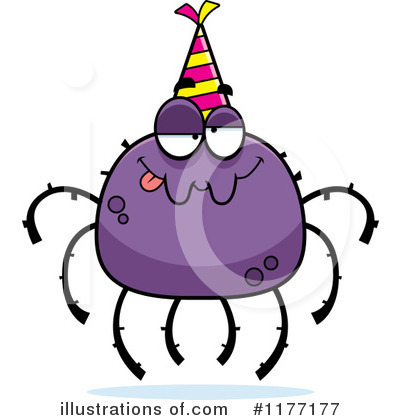 Spider Clipart #1177177 by Cory Thoman