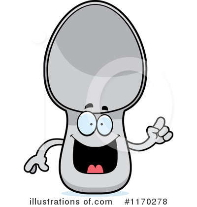 Royalty-Free (RF) Spoon Clipart Illustration by Cory Thoman - Stock Sample #1170278