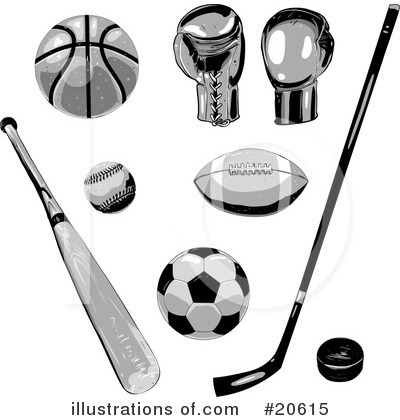 Royalty-Free (RF) Sports Clipart Illustration by Tonis Pan - Stock Sample #20615