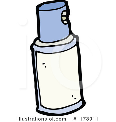 Royalty-Free (RF) Spray Paint Clipart Illustration by lineartestpilot - Stock Sample #1173911