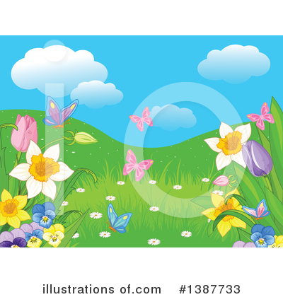 Daffodil Clipart #1387733 by Pushkin