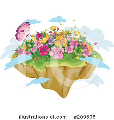 Spring Flowers Clipart #209506 by BNP Design Studio