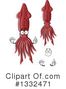 Squid Clipart #1332471 by Vector Tradition SM