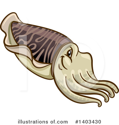 Squid Clipart #1403430 by Vector Tradition SM