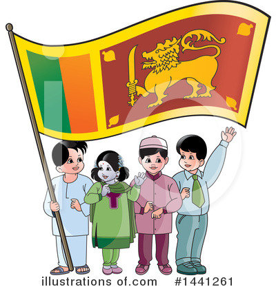 Royalty-Free (RF) Sri Lanka Clipart Illustration by Lal Perera - Stock Sample #1441261