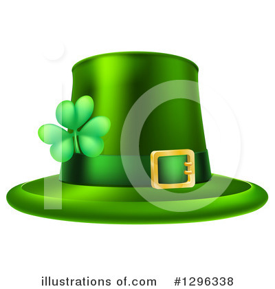 Leprechaun Hat Clipart #1296338 by AtStockIllustration