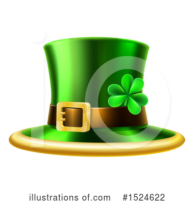 Leprechaun Hat Clipart #1524622 by AtStockIllustration