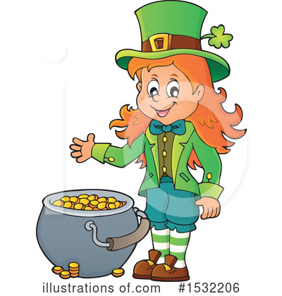 Royalty-Free (RF) St Patricks Day Clipart Illustration by visekart - Stock Sample #1532206