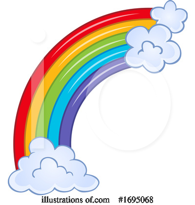 Rainbow Clipart #1695068 by visekart