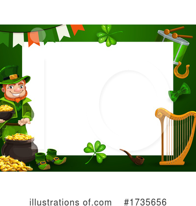 Royalty-Free (RF) St Patricks Day Clipart Illustration by Vector Tradition SM - Stock Sample #1735656