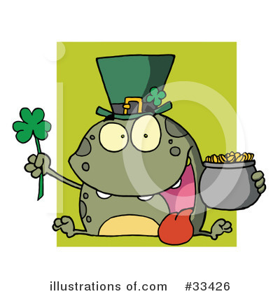 Royalty-Free (RF) St Patricks Day Clipart Illustration by Hit Toon - Stock Sample #33426
