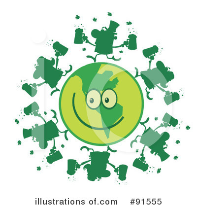 Saint Patricks Day Clipart #91555 by Hit Toon