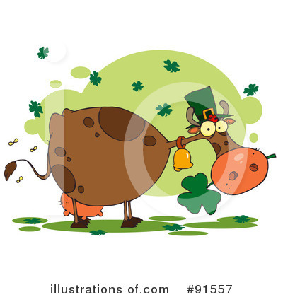 Royalty-Free (RF) St Patricks Day Clipart Illustration by Hit Toon - Stock Sample #91557