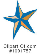 Star Clipart #1091757 by Steve Klinkel