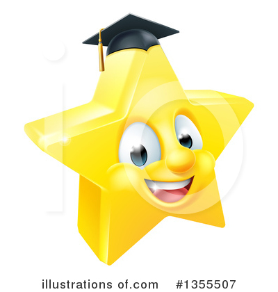 Star Mascot Clipart #1355507 by AtStockIllustration