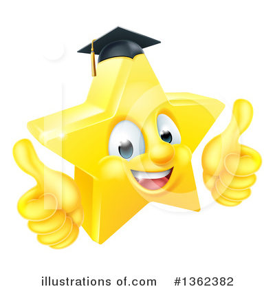 Graduation Clipart #1362382 by AtStockIllustration