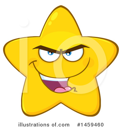 Star Mascot Clipart #1459460 by Hit Toon