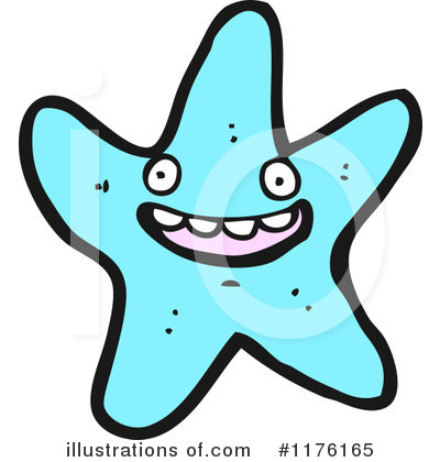 Starfish Clipart #1176165 by lineartestpilot