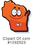 States Clipart #1092523 by Cory Thoman