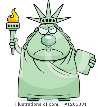 Statue Of Liberty Clipart #1265381 by Cory Thoman