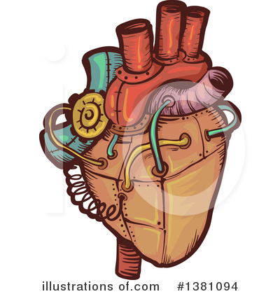 Human Heart Clipart #1381094 by BNP Design Studio