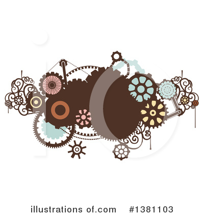 Royalty-Free (RF) Steampunk Clipart Illustration by BNP Design Studio - Stock Sample #1381103