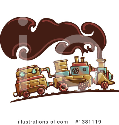 Royalty-Free (RF) Steampunk Clipart Illustration by BNP Design Studio - Stock Sample #1381119