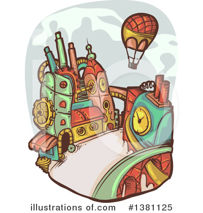 Balloons Clipart #1381125 by BNP Design Studio