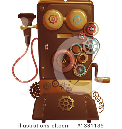 Phone Clipart #1381135 by BNP Design Studio