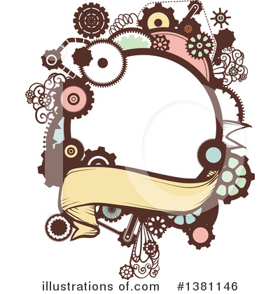Royalty-Free (RF) Steampunk Clipart Illustration by BNP Design Studio - Stock Sample #1381146