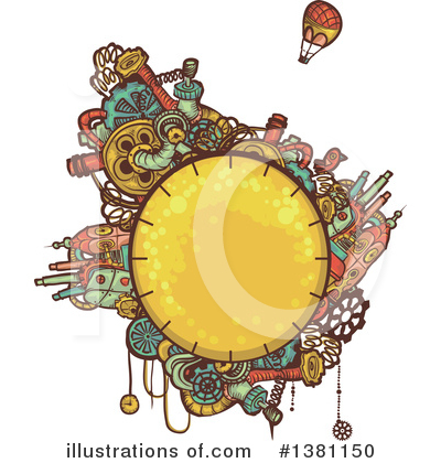 Hot Air Balloon Clipart #1381150 by BNP Design Studio