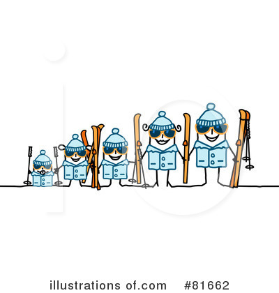 Royalty-Free (RF) Stick People Clipart Illustration by NL shop - Stock Sample #81662