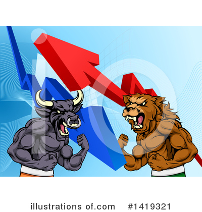 Stock Market Clipart #1419321 by AtStockIllustration