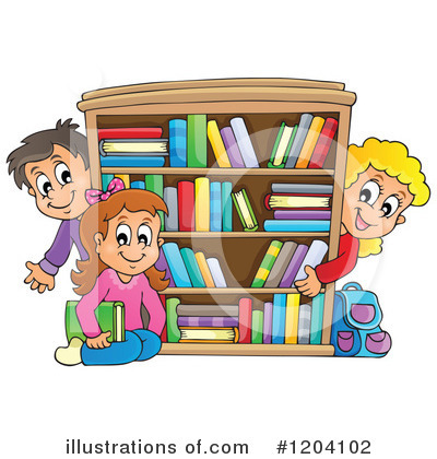 Book Clipart #1204102 by visekart